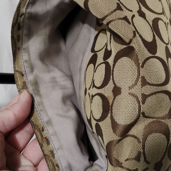 SALE! Coach Soho Pleated LG Flap Signature Collection Vintage Shoulder/Handbag - Picture 14 of 16